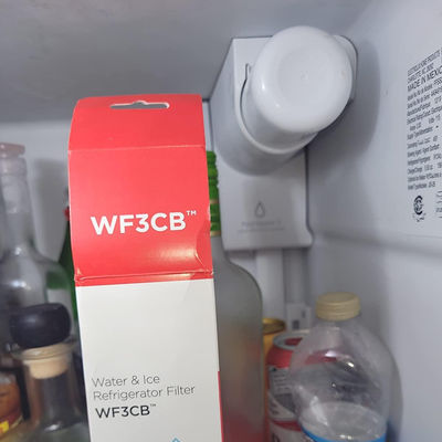 冷蔵庫用水フィルター WF3CB 代用 ホワイト 1 カウント